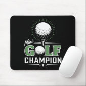 Funny Mini Golf Miniature Golfing Champion Golfer  マウスパッド (マウス)