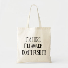 Funny Minimalist Tote Bag トートバッグ
