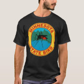 Funny Minnesota Mosquito State Bird Tシャツ (正面)