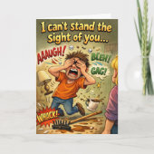 Funny missing you カード (正面)