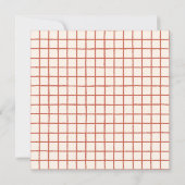 Funny Modern Pie Friendsgiving Party Thanksgiving 招待状 (裏面)