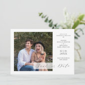 Funny Modern Typography Script  Minimalist Wedding (スタンド正面)