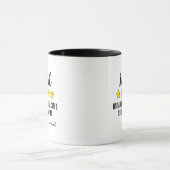Funny Mom Hero Boss Gift Mothers Day  マグカップ (中央)