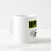 Funny Mom Life コーヒーマグカップ (正面左)