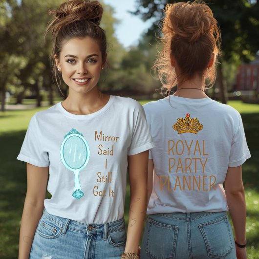 Funny Mom Mirror Birthday Tee Tシャツ