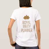 Funny Mom Mirror Birthday Tee Tシャツ (裏面)