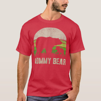 Funny Mom Shirts From Son Daughter, Cub Mommy Bear Tシャツ