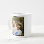 Funny Mom Thanks Putting Up With Me 1 Photo Script コーヒーマグカップ (正面左)