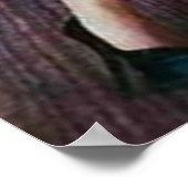 Funny Mona Lisa with her girls squad ポスター (角)