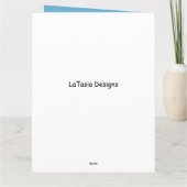 Funny Monkey & Roses Apology  カード (裏面)