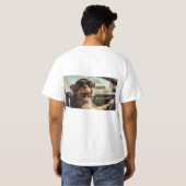 Funny Monkey TSHIRT Tシャツ (裏面フル)