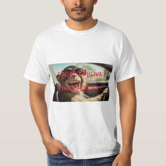 Funny Monkey TSHIRT Tシャツ (正面)