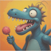 Funny Monster  - Original Osaka Art Sticker シール (正面)