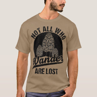 Funny Morel Mushroom Gift Foraging Mushroom Tシャツ