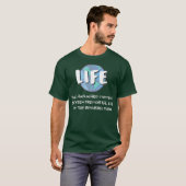 Funny Mormon Life LDS Plan of Salvation Tシャツ (正面フル)