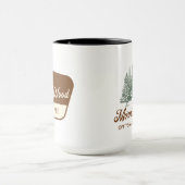 Funny Morning Wood Everything is Pine マグカップ (中央)