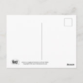 Funny Moses Ten Commandments Postcard ポストカード (裏面)