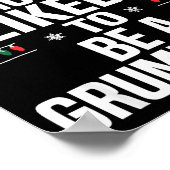 Funny Most Likely To Christmas Family Pajama Match ポスター (角)