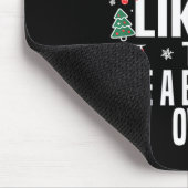 Funny Most Likely To Christmas Family Pajama Match マウスパッド (コーナー)
