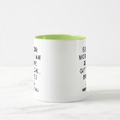 Funny Mother In Law Mug Christmas gift for MIL マグカップ (中央)