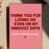 Funny Mother’s Day Card,  DIY Mother’s Day Gift  カード