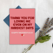 Funny Mother’s Day Card,  DIY Mother’s Day Gift  カード
