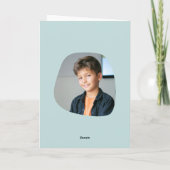 Funny Mother's Day Coffee Photo Card カード (裏面)