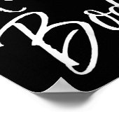 Funny Mother's Day Gift Saying Hilarious Mom Quote ポスター (角)