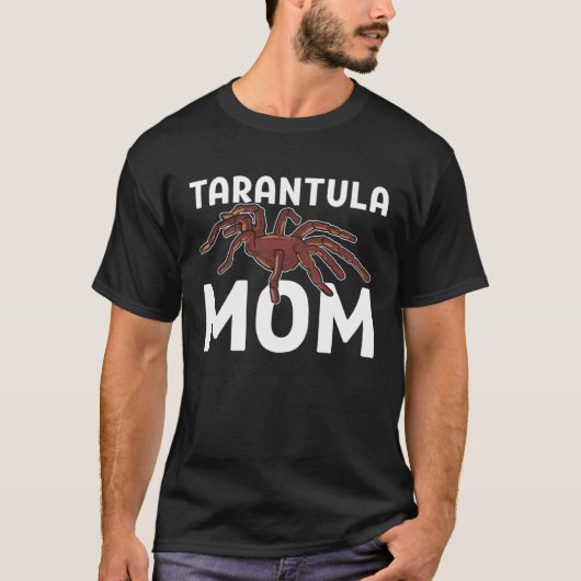 Funny Mothers Day Spider Lovers Tarantula Mom Tシャツ (正面)