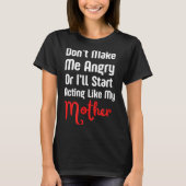 Funny Mother's Day  Tシャツ (正面)