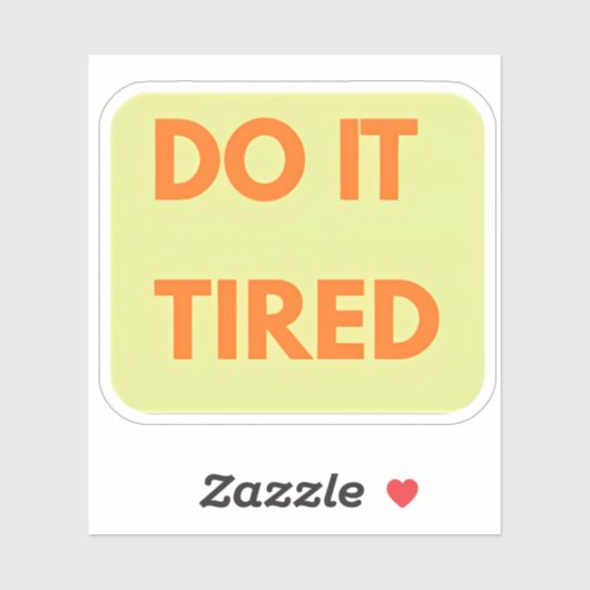  , Funny Motivational  シール (シート)