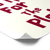 Funny Motivational Ace of Hearts Trendy Wall Art ポスター (角)