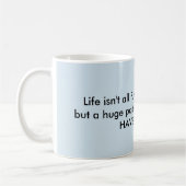 Funny motivational mug コーヒーマグカップ (左)