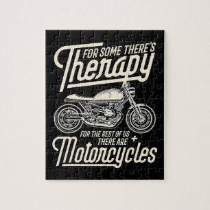 Funny Motorcycle Rider Rapy - Biker Gift ジグソーパズル