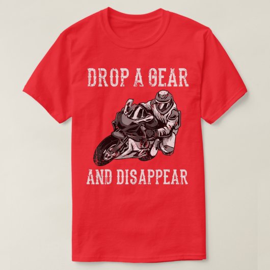 Funny Motorcycle Riders Gift For Motorbike Biker M Tシャツ (デザイン正面)