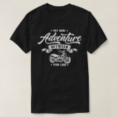 Funny Motorcycle Riding Humor Biker Biking Pride Tシャツ (デザイン正面)