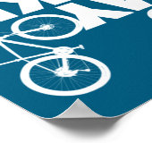 Funny Mountain Bike ポスター (角)