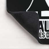 Funny Mountain Biking Warning - Caution Trees Do N マウスパッド (コーナー)