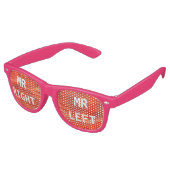 Funny Mr Right Party Sunglasses レトロサングラス (アングル)