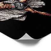 Funny Muay Thai Lord Jesus Thai Boxing Kickboxing  ポスター (角)