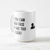 Funny Mug コーヒーマグカップ (正面左)