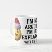 Funny Mug コーヒーマグカップ (正面左)