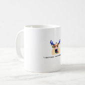 Funny mug about social media, funny mugs コーヒーマグカップ (正面左)
