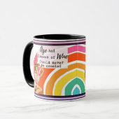 Funny Mug Coffee Best Friend Gift "Age/WIne" マグカップ (正面左)