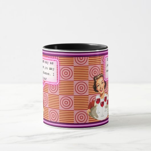 Funny Mug Coffee Best Friend Gift "Glasses" マグカップ (中央)