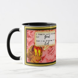 Funny Mug Coffee Best Friend Gift "Good/Evil" マグカップ