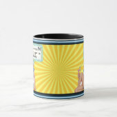 Funny Mug Coffee Best Friend Gift "Hot Flash" マグカップ (中央)