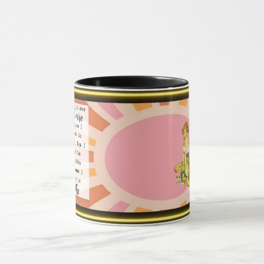 Funny Mug Coffee Best Friend Gift "Sunrise" マグカップ (中央)