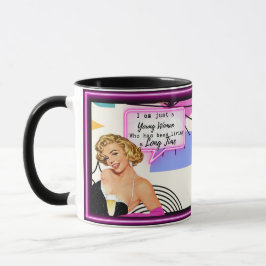 Funny Mug Coffee Best Friend Gift "Young" マグカップ
