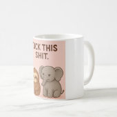 Funny mug quotes コーヒーマグカップ (正面右)